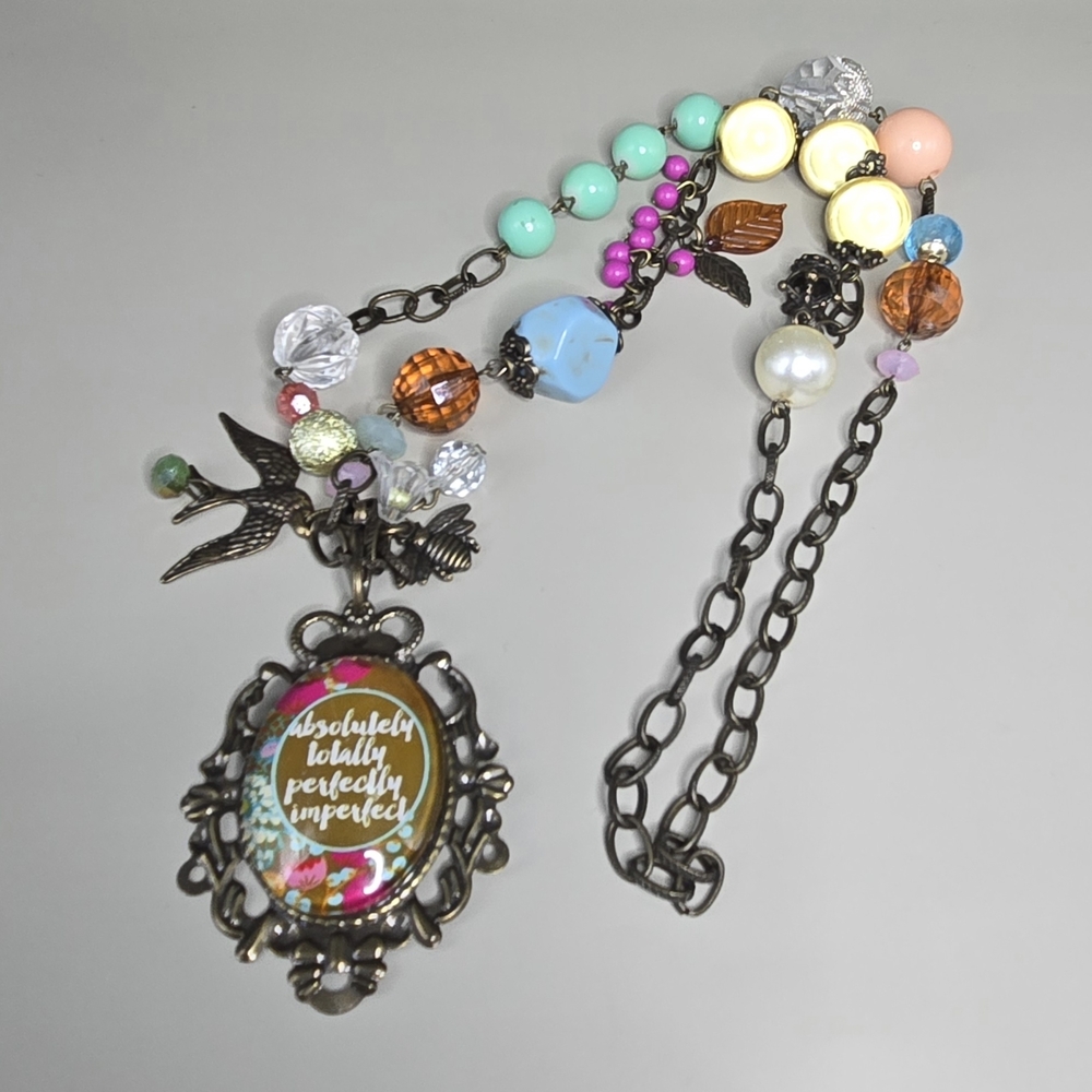 Plunder Multicolor Statement Necklace - image 1